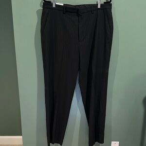 Calvin Klein Men's Dark Pinstripe Trousers